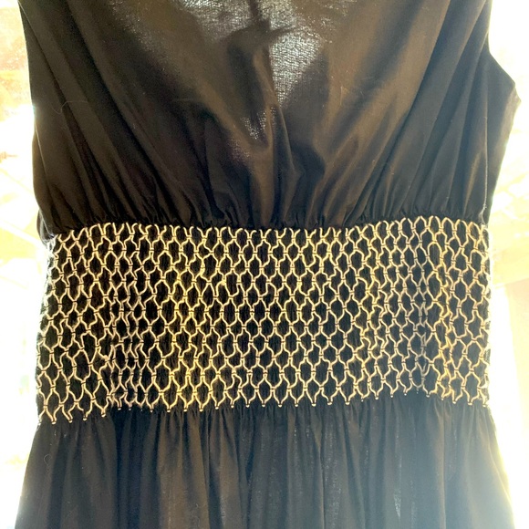 Kate Spade poplin v-neck sleeveless dress black white classic NWT women’… - Picture 10 of 13